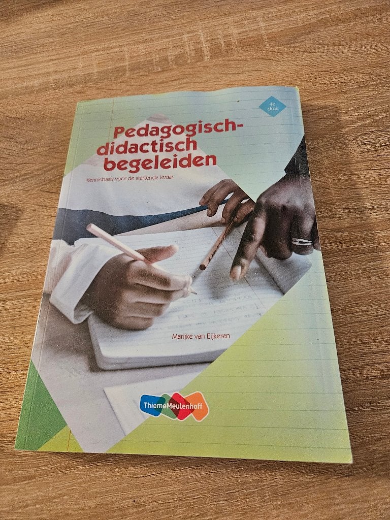 Pedagogisch didactisch begeleiden, Boeken, ThiemeMeulenhoff, Zo goed als nieuw, Alpha, HBO