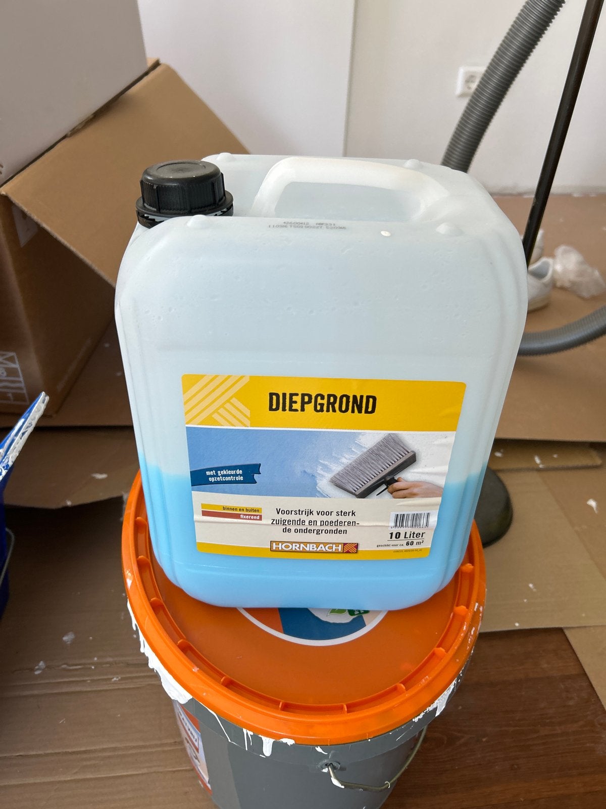 HORNBACH Diepgrond - nog ongeveer 4 liter, Ophalen, Gebruikt, Overige typen
