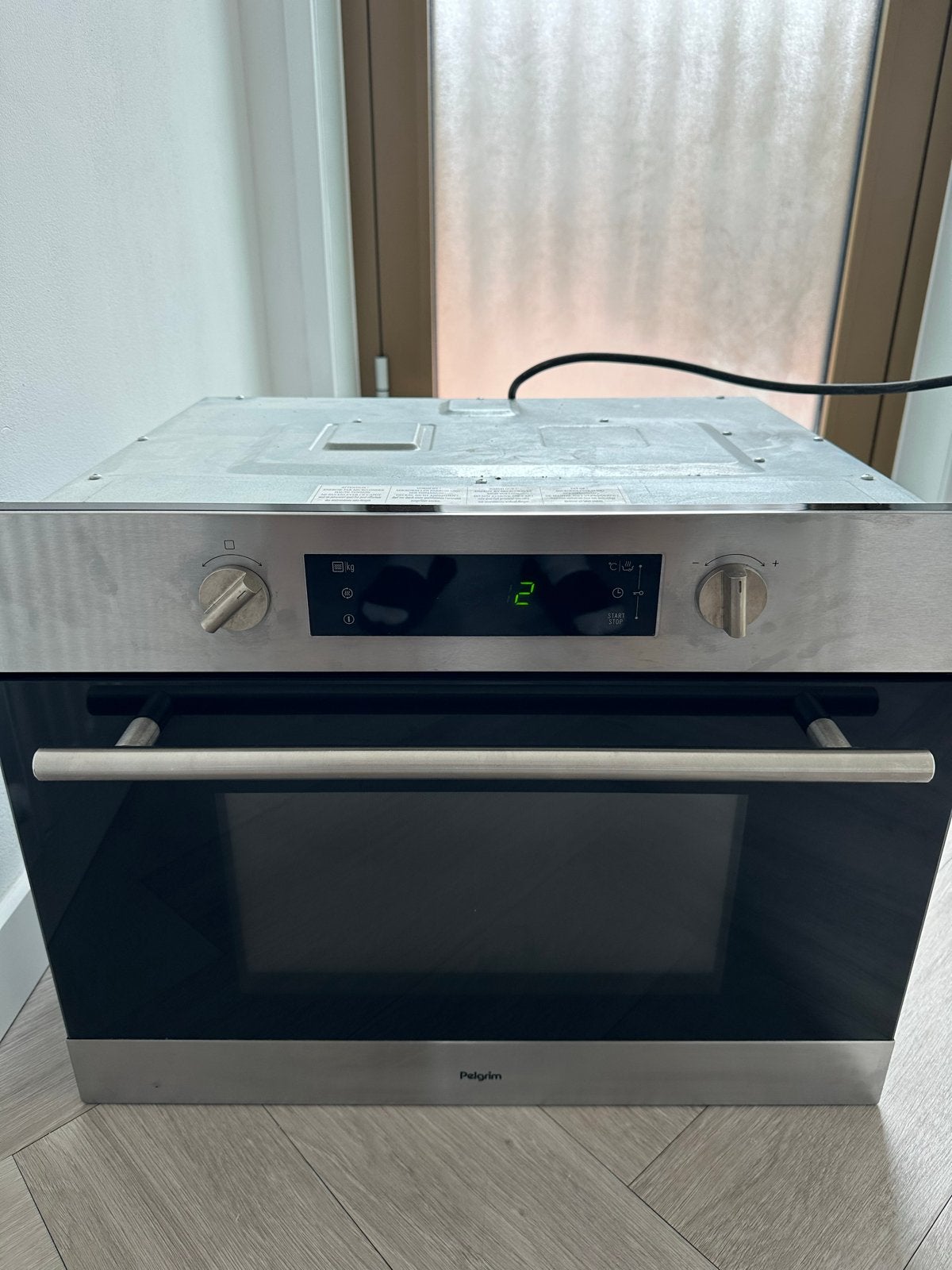 Pelgrim Inbouw Combi-oven 45CM MAG495RVS (kleine defect), Witgoed en Apparatuur, Ovens, Zo goed als nieuw, Inbouw, Combi-oven