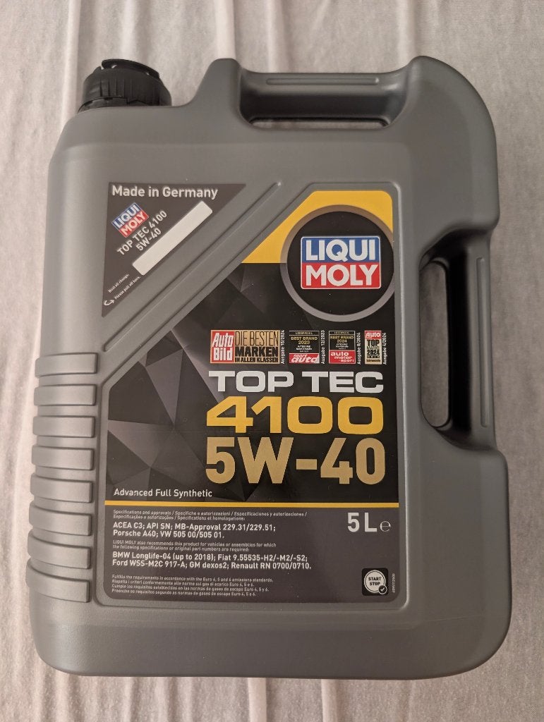 Liqui Molly 4100 5w40 5L, Ophalen