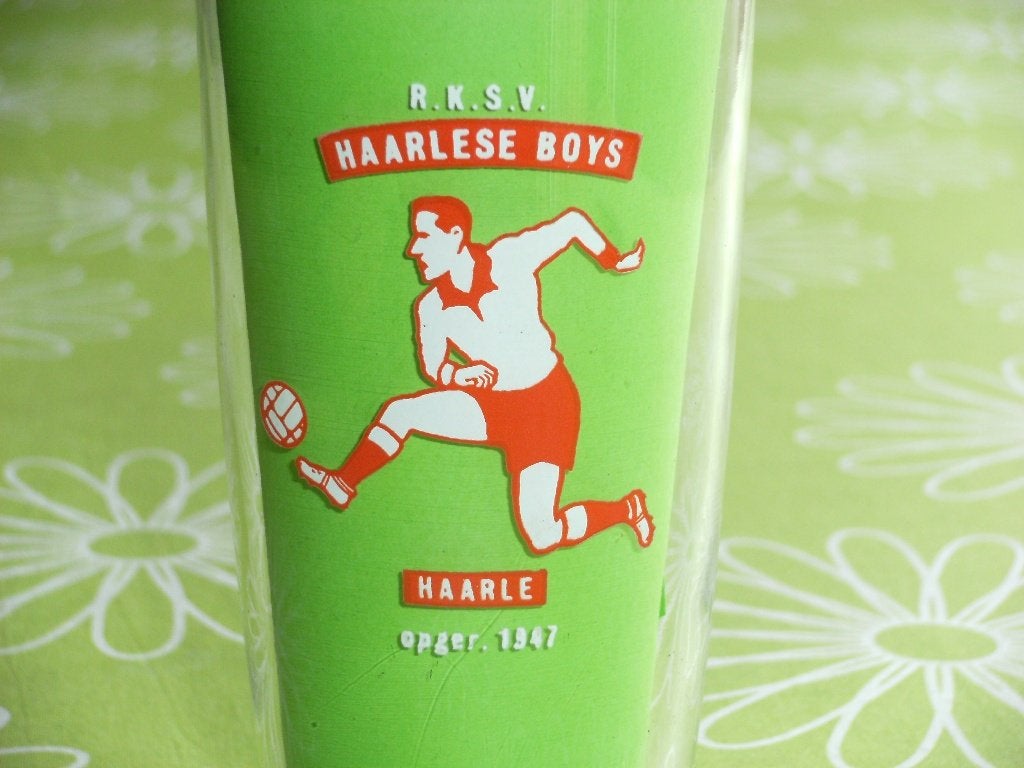 Bierglas R.K.S.V. Haarlese Boys, Ophalen of Verzenden, Zo goed als nieuw, Overige binnenlandse clubs, Overige typen