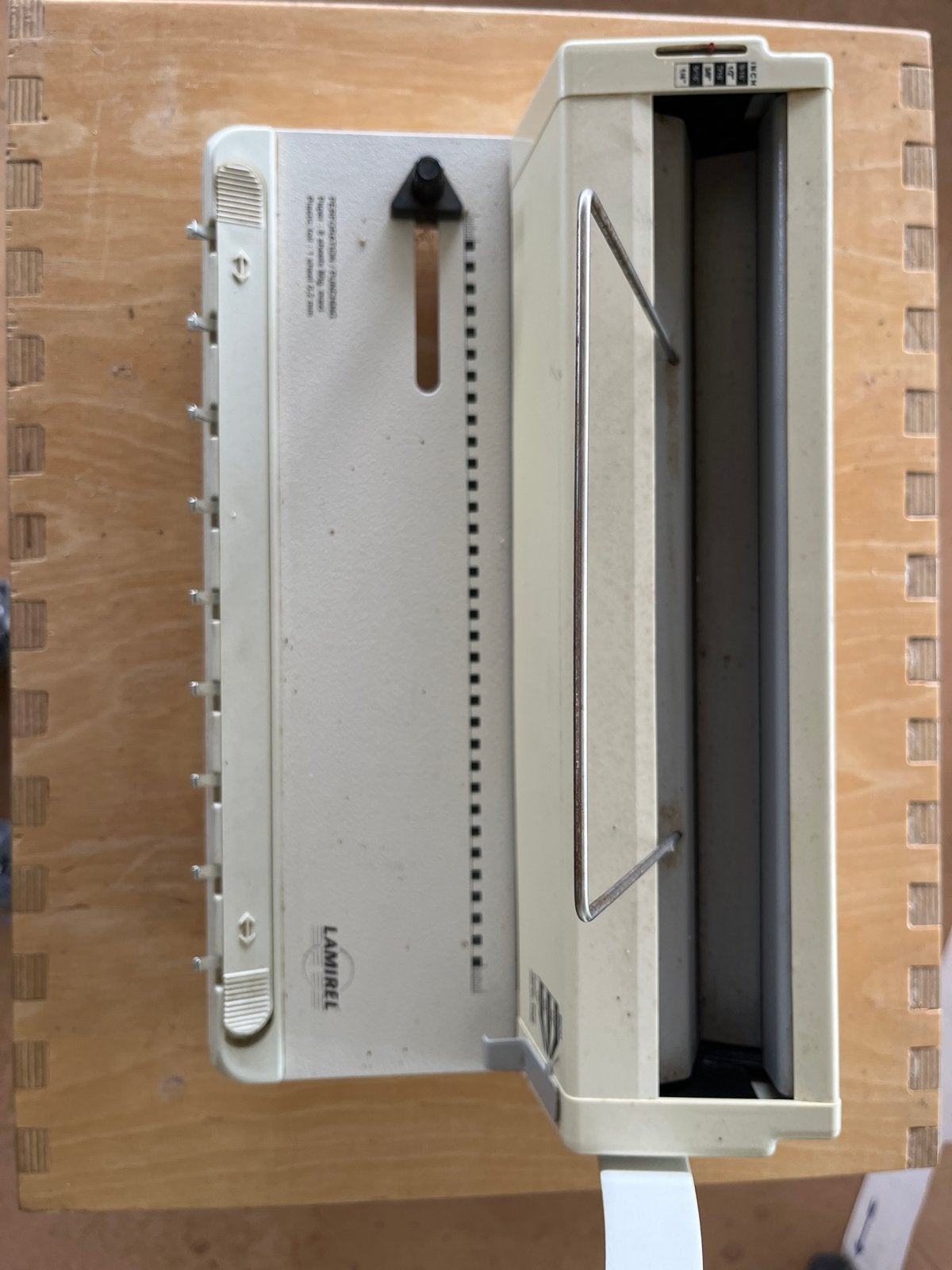 Lamimetal 300 Bindmachine met metalen bindruggen, Ophalen of Verzenden, Gebruikt, Machine