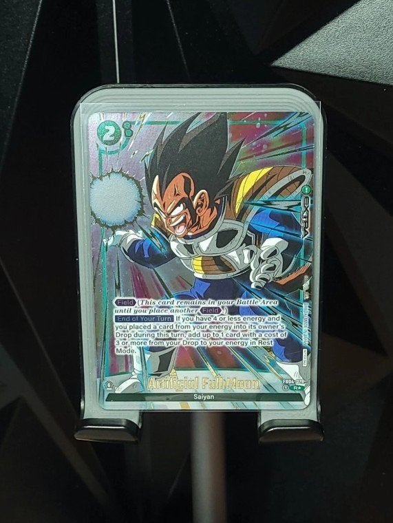 Dragon Ball Fusion World Artificial Full Moon Vegeta, Ophalen of Verzenden, Nieuw, Losse kaart, Foil