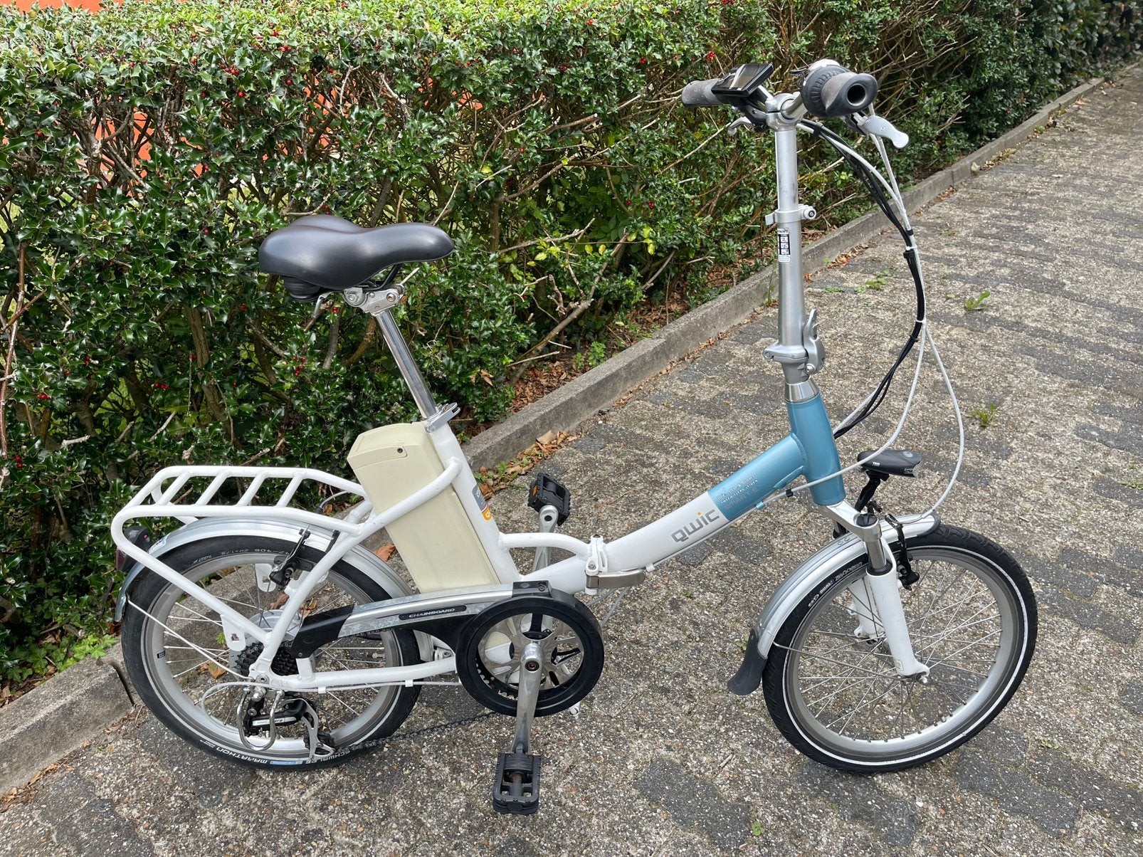 QWIC SMART-E4 TOUR ELEKTRISCHE VOUWFIETS, Fietsen en Brommers, Ophalen, Gebruikt, 18 tot 20 inch