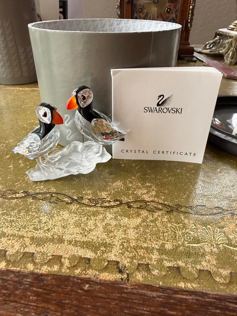 Swarovski Vogels inclusief doos en certificaat, Ophalen of Verzenden, Zo goed als nieuw, Figuurtje