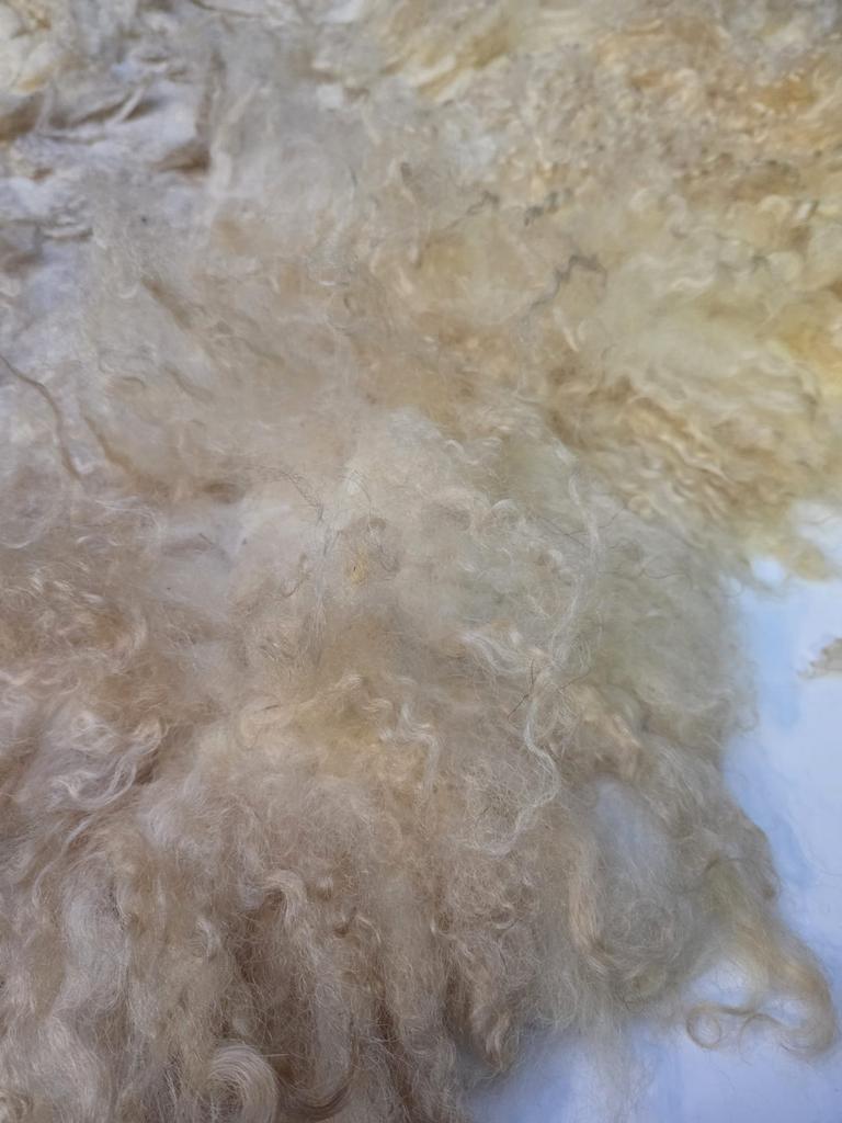 Racka vacht nr 33 gevilt creme 80x100, Ophalen of Verzenden, Zo goed als nieuw