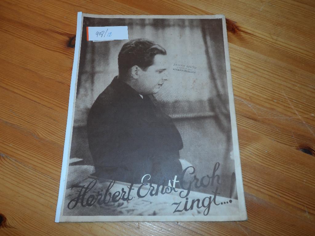 Herbert ernst groh zingt, Muziek en Instrumenten, Zang, Gebruikt, Verzenden, Artiest of Componist