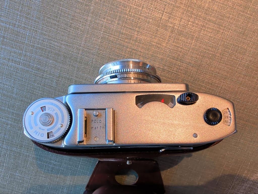 Adox Polymat 1 vintage camera, Ophalen of Verzenden, Gebruikt, Compact, Overige Merken