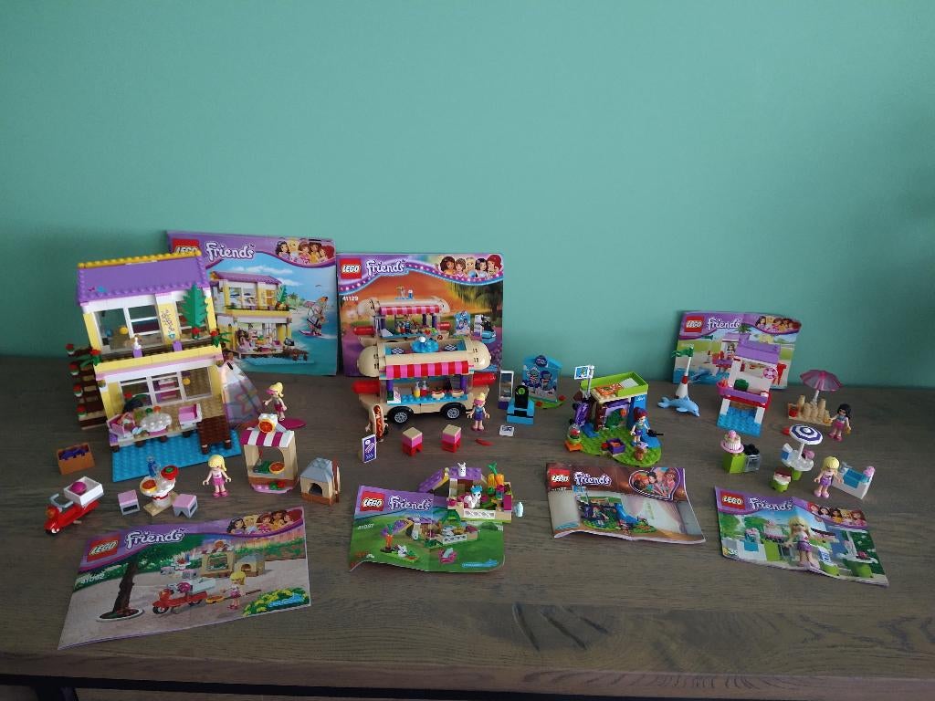 Lego Friends sets Heart Lake meisjes, Ophalen of Verzenden, Zo goed als nieuw, Complete set, Lego