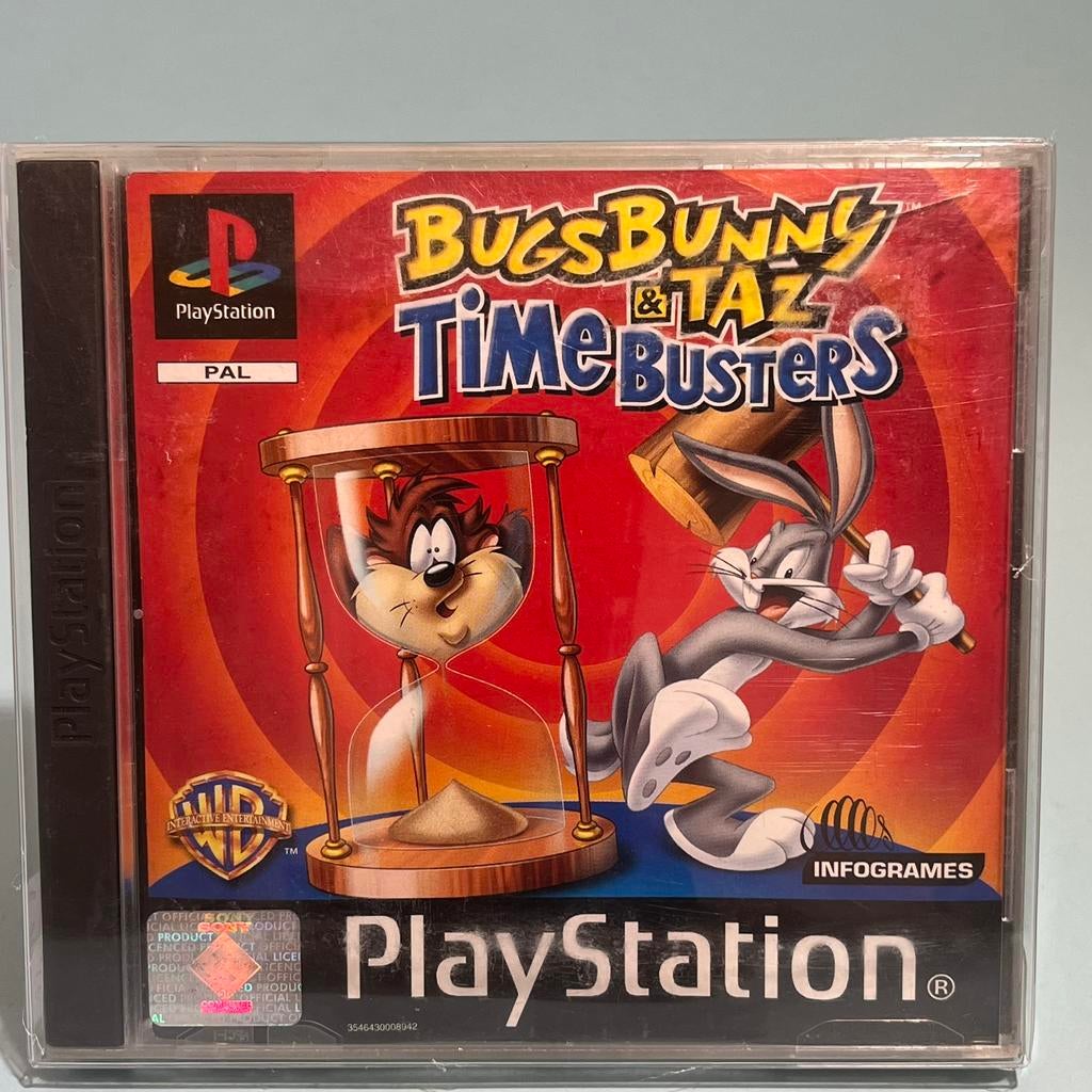 Bugs Bunny & Taz Time Busters  - Playstation 1, Gebruikt, 1 speler, Sony, Ophalen of Verzenden