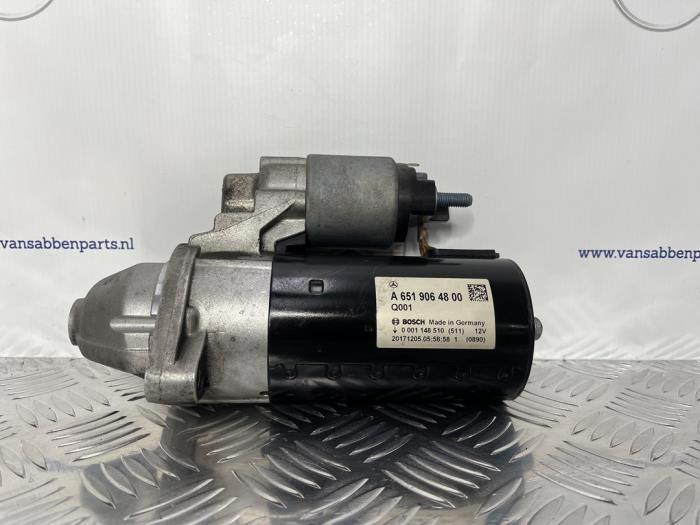 Startmotor van een Mercedes C-Klasse, Gebruikt, -, -, 3 maanden garantie