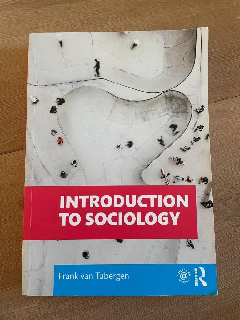 Introduction to Sociology- Frank van Tubergen, Ophalen of Verzenden, Alpha, Gelezen, WO