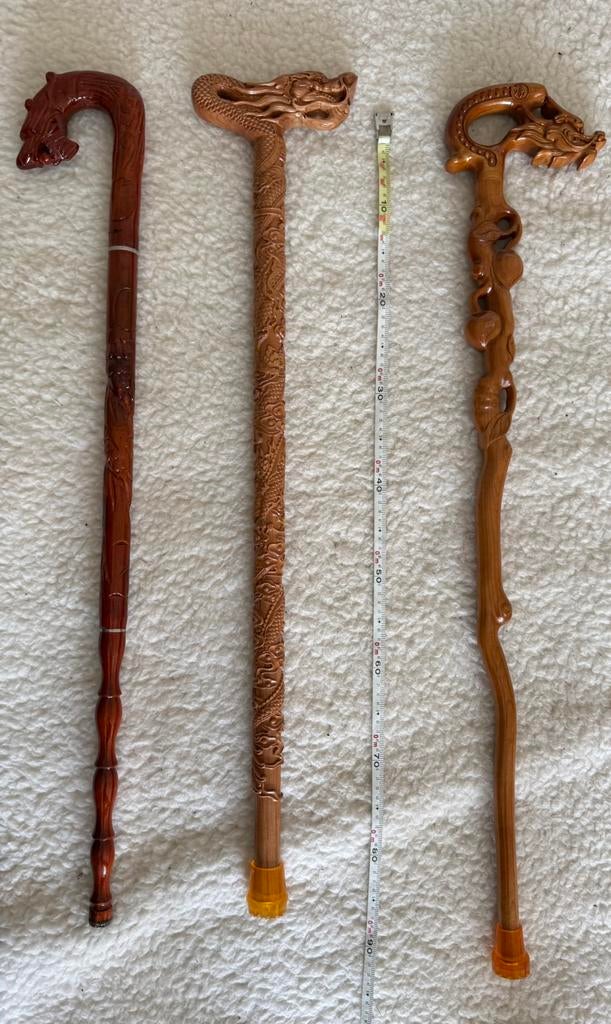Wandelstokken chinees spiritualiteit en symboliek, Ophalen of Verzenden, Zo goed als nieuw