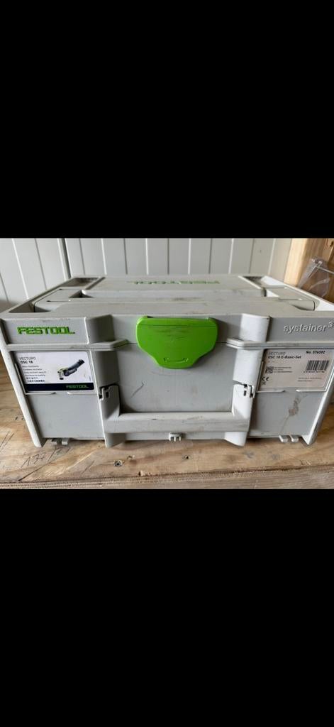 Festool VECTURO OSC 18 Set Multitool, Ophalen, Gebruikt