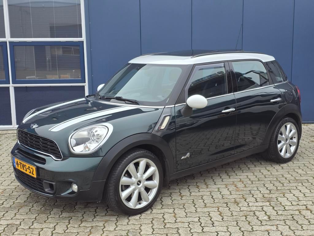 MINI Countryman 1.6 Cooper S All 4 2013|Navi|Xenon|Pano|Pdc, Auto's, Mini, Zwart, Leder en Stof, Handgeschakeld, Vierwielaandrijving