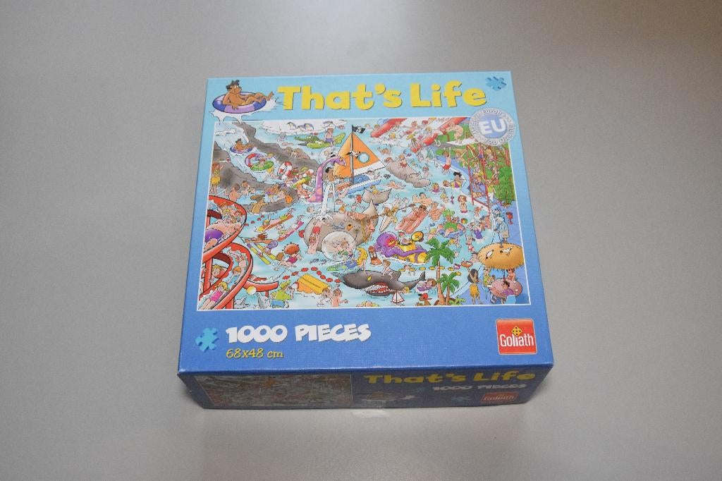 (71418) That's Life - Waterworld (1000 stukjes puzzel), Ophalen of Verzenden, 500 t/m 1500 stukjes, Gebruikt, Legpuzzel