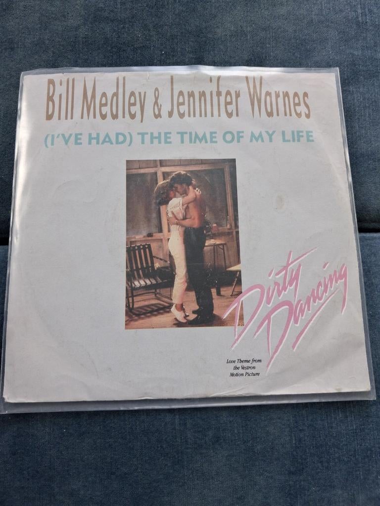 Bill medley  jennifer warnes the time  of my love, Cd's en Dvd's, Vinyl Singles, Ophalen of Verzenden, Zo goed als nieuw, Pop
