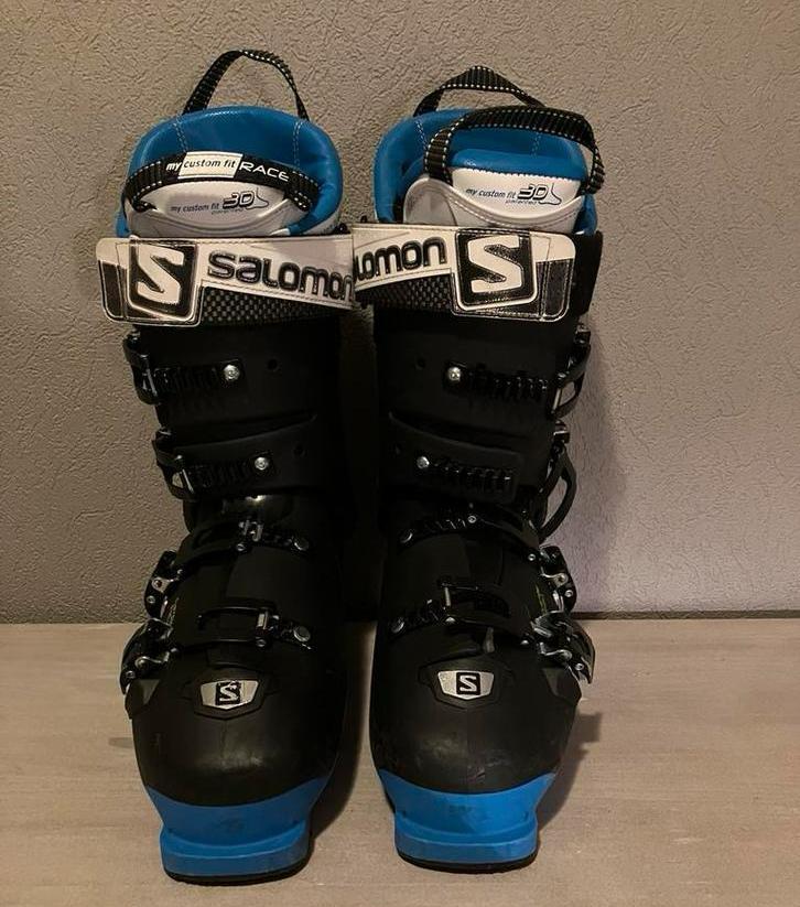 Salomon XMAX 120 skischoenen maat 29,5, Gebruikt, 100 tot 140 cm, Schoenen, Skiën