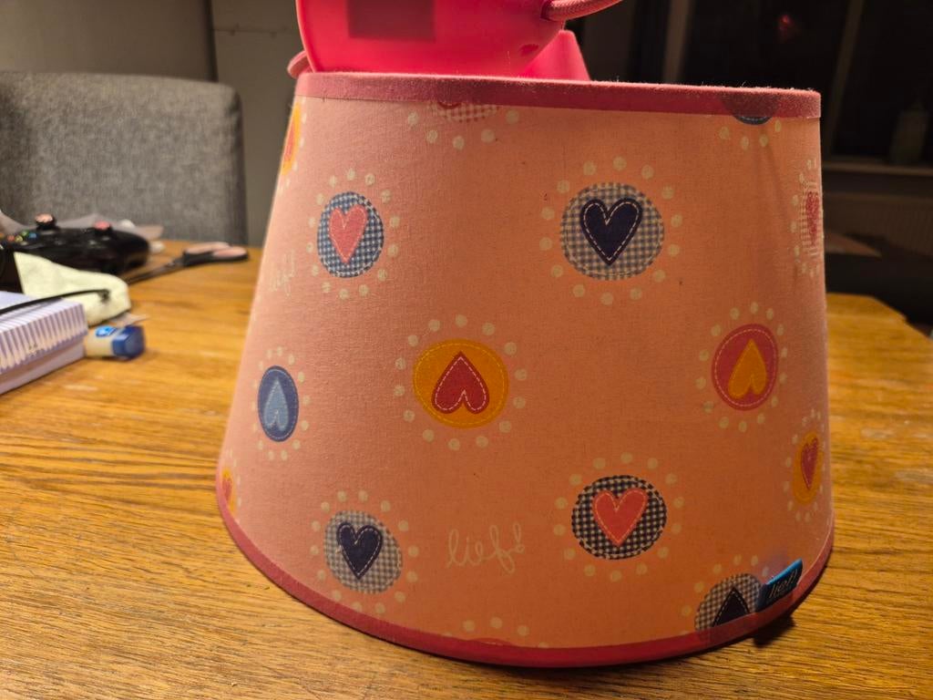 Lief! Hanglamp Roze/Creme, Ophalen, Gebruikt, Stof, Minder dan 50 cm