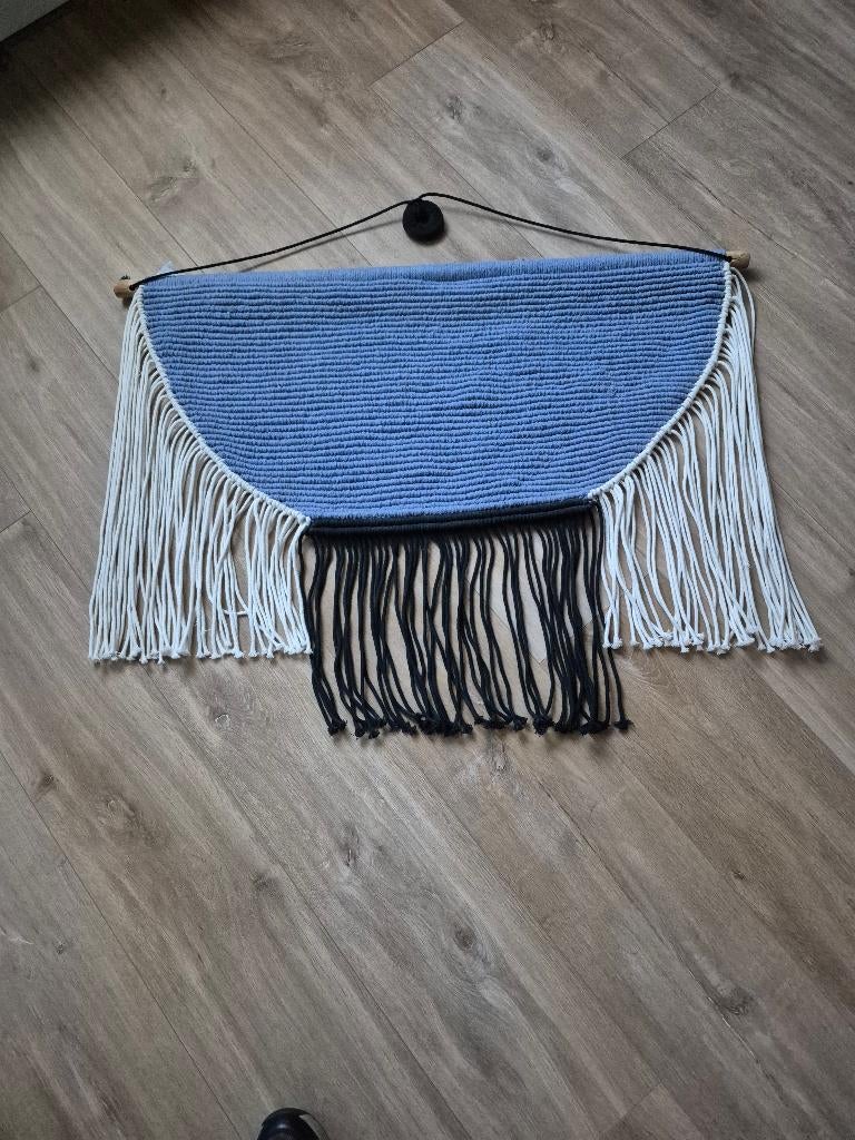 Wanddecoratie macrame, Ophalen of Verzenden, Zo goed als nieuw