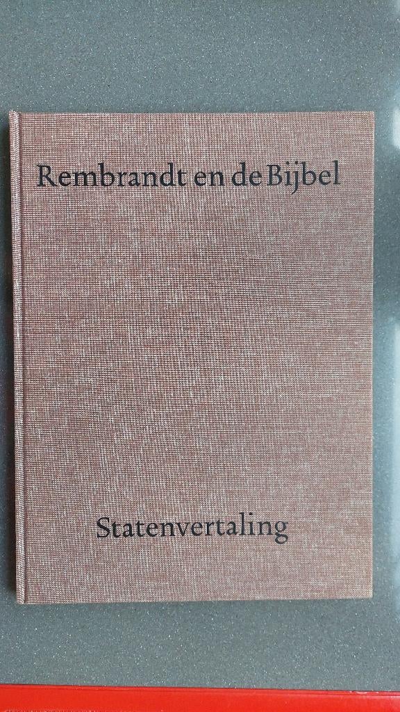 Rembrandt en de bijbel - statenvertaling, Boeken, Gelezen, Christendom | Katholiek, Diverse auteurs, Ophalen of Verzenden