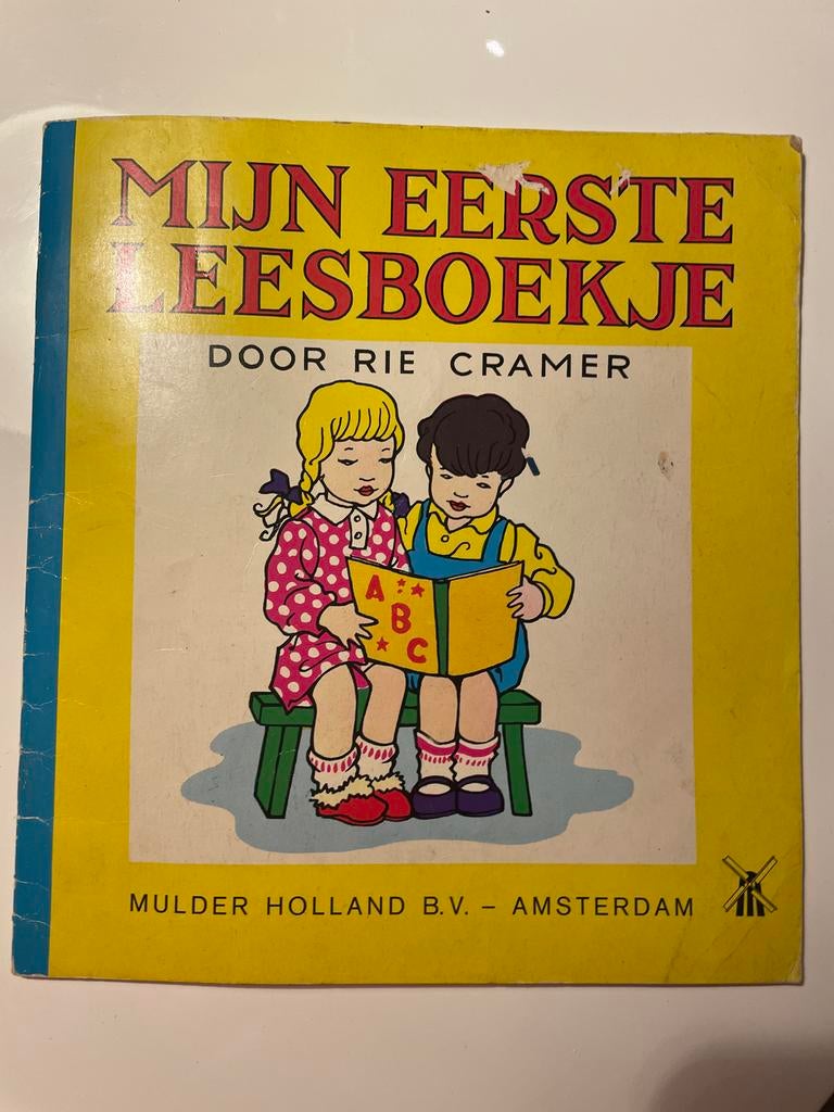 Vintage Mijn Eerste Leesboekje - Rie Cramer, Ophalen of Verzenden, Rie Cramer