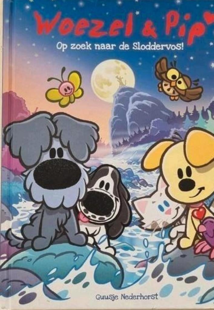 Woezel & Pip: Op zoek naar de Sloddervos!, Boeken, Ophalen of Verzenden, Zo goed als nieuw, 2 tot 3 jaar, Uitklap-, Voel- of Ontdekboek