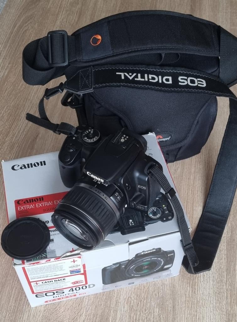 Canon EOS 400D Camera, Spiegelreflex, Canon, Ophalen of Verzenden, Zo goed als nieuw