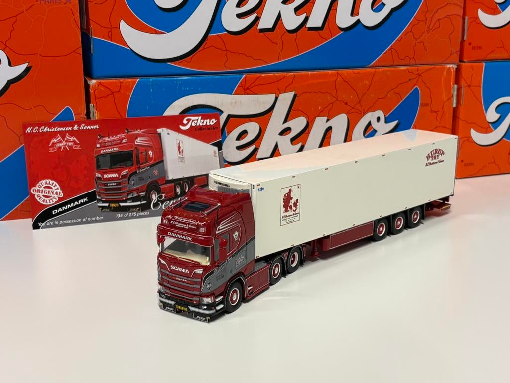 Tekno Christensen, Ophalen of Verzenden, Zo goed als nieuw, Bus of Vrachtwagen, Tekno