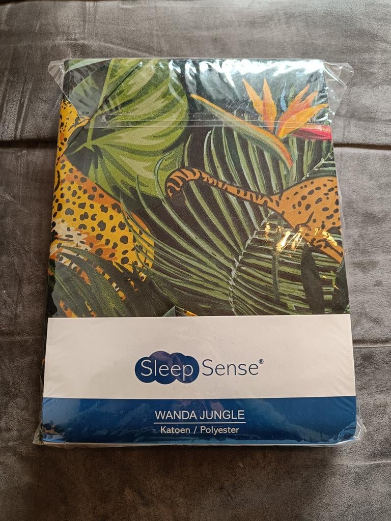 Nieuwe Sleep Sense jungle dekbedovertrekset, Huis en Inrichting, Slaapkamer | Beddengoed, Ophalen, Dekbedovertrek, Groen, Nieuw