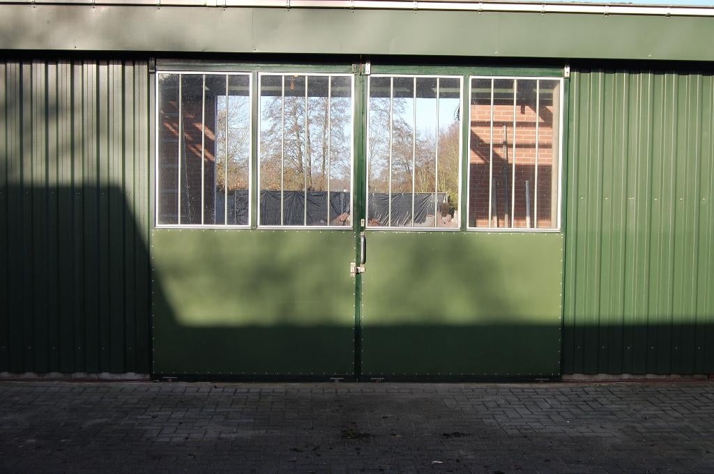stalen / ijzeren schuifdeuren / schuurdeur / staldeur /, Ophalen, Gebruikt, Buitendeur, Schuifdeur