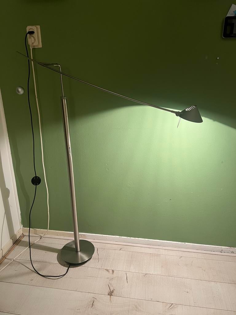 Artemide Nestore Lettura Floor Lamp - Zilver, Ophalen, Zo goed als nieuw, Metaal, 150 tot 200 cm