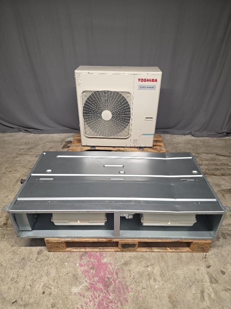 Toshiba RAV-RM1101BTP-E + Toshiba RAV-GM1101AT8P-E 11,2 kW, Koelen en Ontvochtigen, Timer, Plafondventilator, 3 snelheden of meer