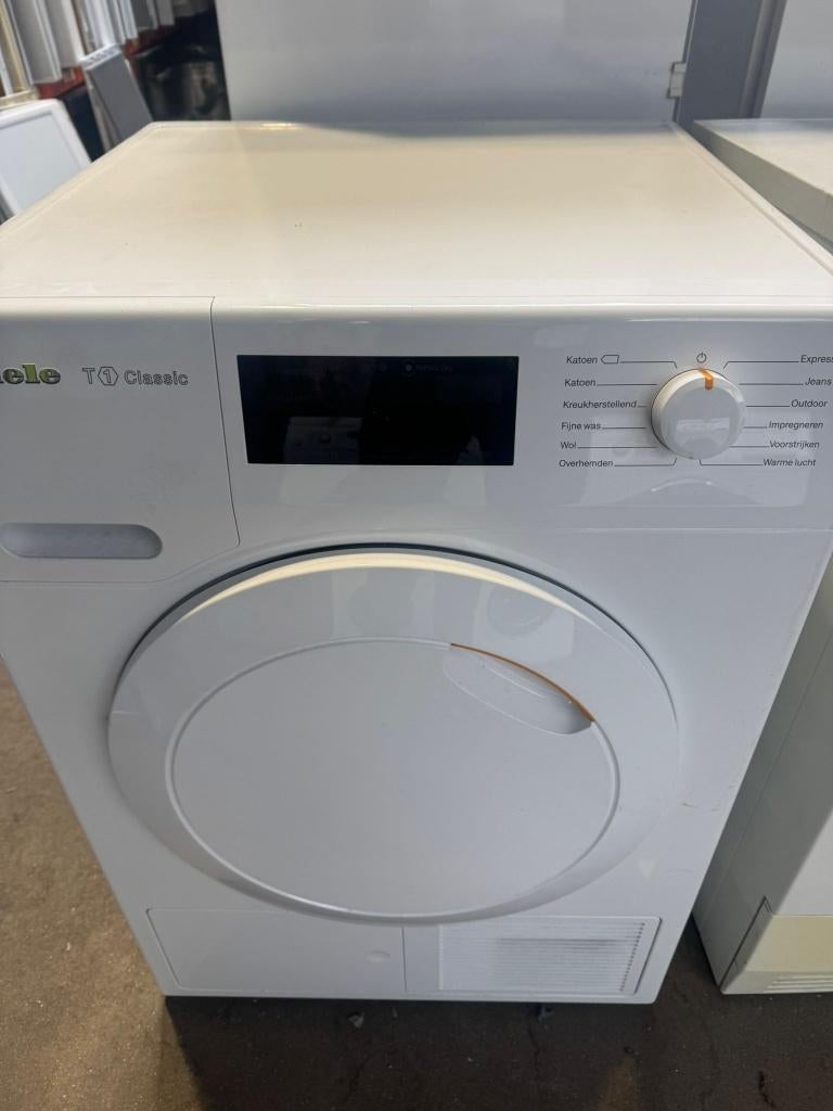 Miele Warmtpepompdroger schoon garantie bezorging, 8 tot 10 kg, Ophalen of Verzenden, Zo goed als nieuw, Voorlader