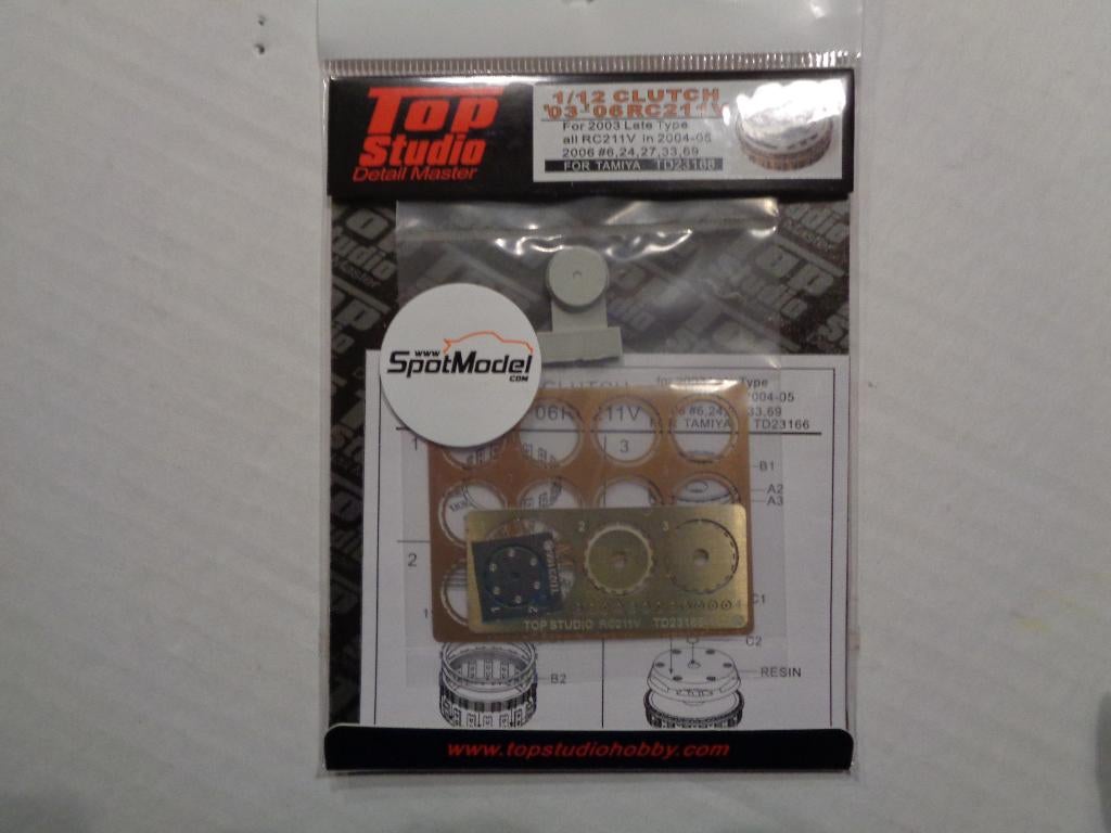 Top Studio Clutchset 1:12 Tamiya Honda RC211V, Verzenden, 1:32 tot 1:50, Nieuw, Italeri