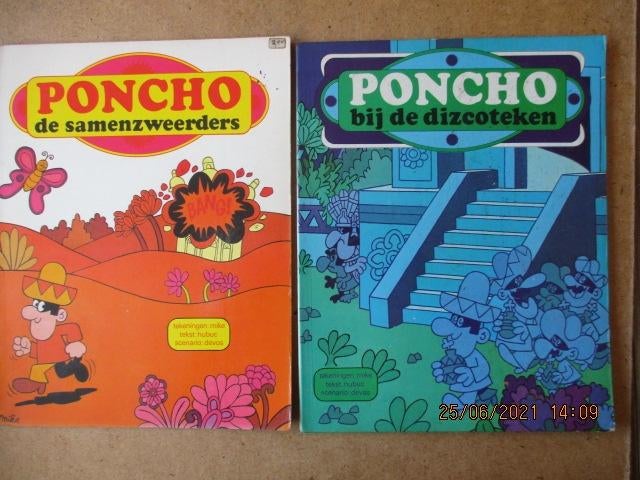 adv3743 poncho, Eén stripboek, Ophalen, Gelezen