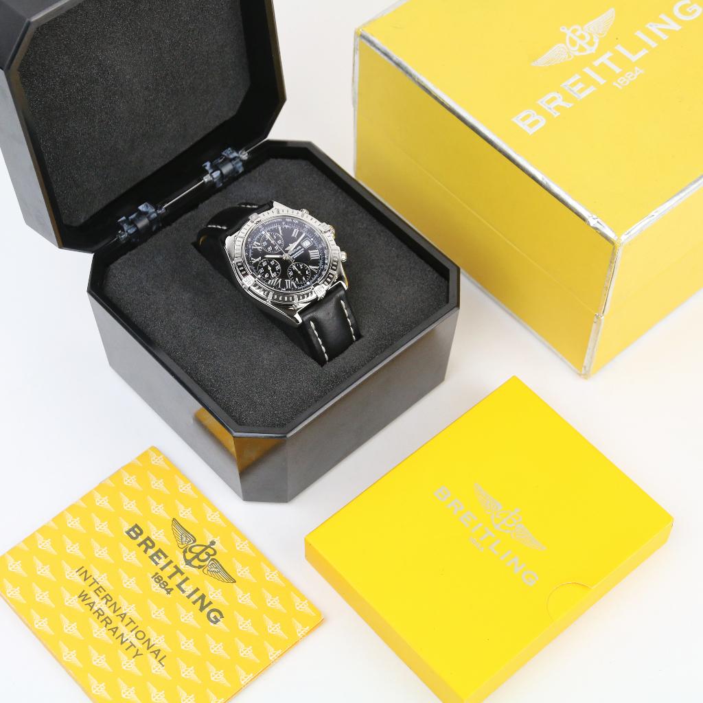 Breitling Crosswind Chronograph 43 (Zeer goed/ 2008), Sieraden, Tassen en Uiterlijk, Horloges | Heren, Ophalen of Verzenden, Zo goed als nieuw