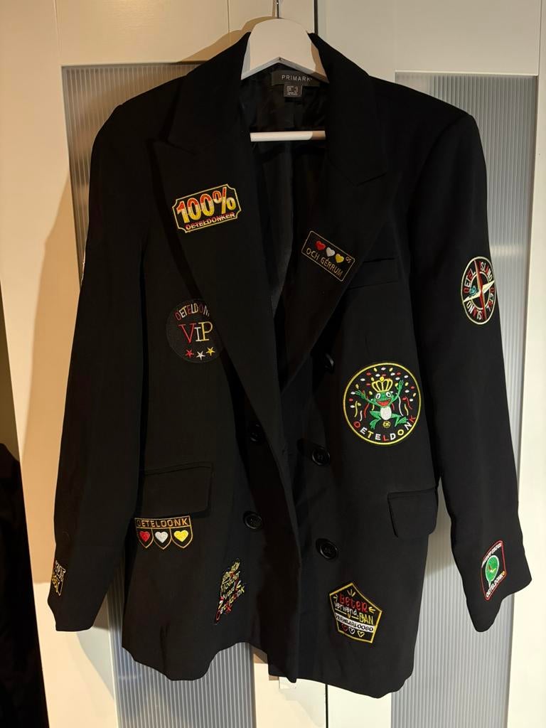 dames Oeteldonk jasje maat M, Kleding | Heren, Carnavalskleding en Feestkleding, Ophalen of Verzenden, Zo goed als nieuw