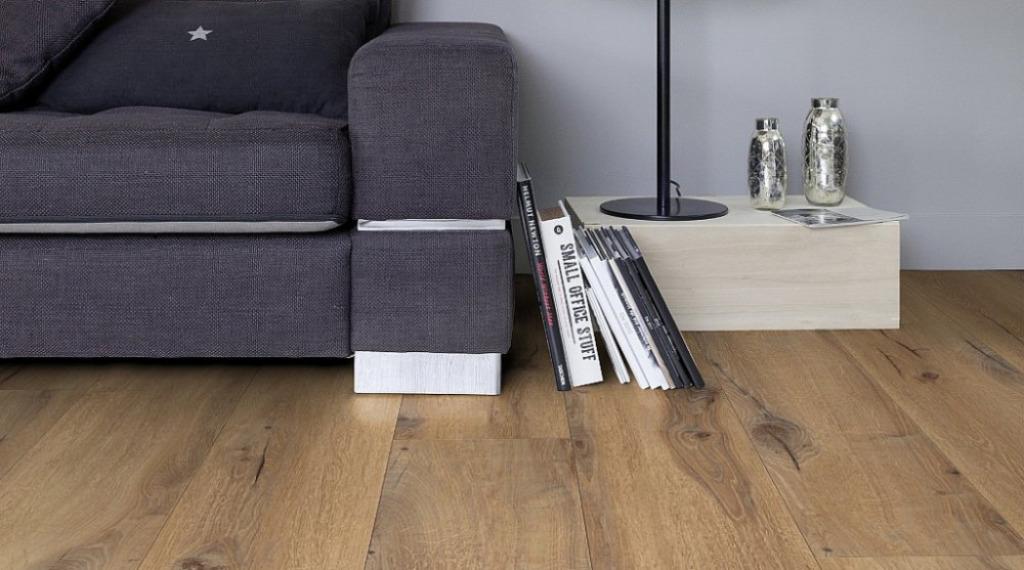 Plak Pvc Gerflor Imprime Natuur Eik Toplaag 0,70 €14,95m2, Plak Pvc vloer, Bruin, 75 m² of meer, Nieuw