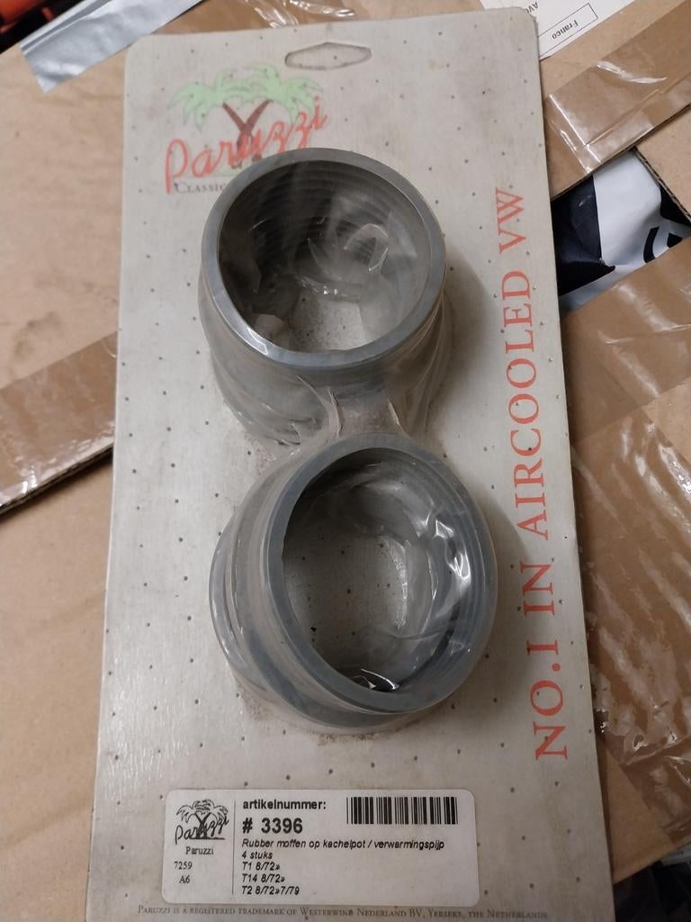 Rubberen Moffen Kachelpot VW T1/T2 (4 stuks), Auto-onderdelen, Ophalen of Verzenden