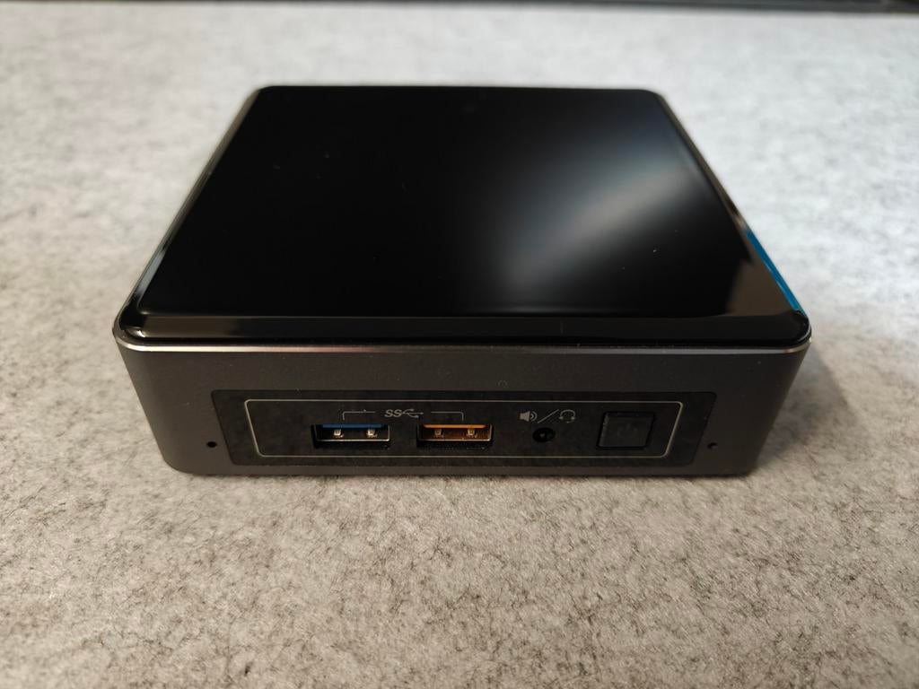 Intel nuc7 i3 120gb ssd 8gb ram, Computers en Software, Desktop Pc's, Gebruikt, 2 tot 3 Ghz, 8 GB, Intel nuc