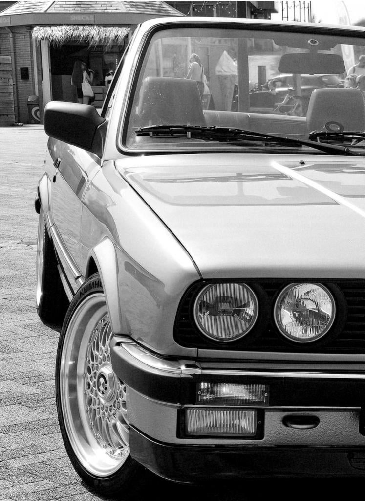 🚗 Klassieke BMW E30 Cabrio 1987 | Bruiloft | Examen | Gala, Met chauffeur, Trouwauto