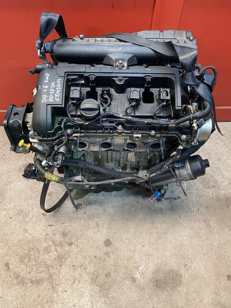 Motor Peugeot 207 1.6 120pk km stand 55143 motorcode 5FW, Ophalen of Verzenden, Gebruikt, Peugeot