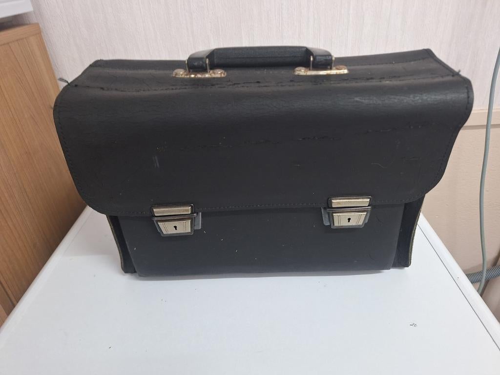 Oude chauffeurtas(FRAM)ophalen uit heeg, Sieraden, Tassen en Uiterlijk, Tassen | Schooltassen, Ophalen, Rugtas
