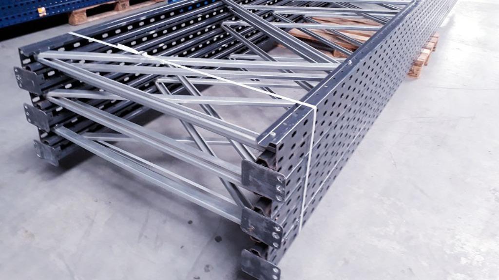 Link51 Palletstelling Grote Voorraad Stelling Gebruikt, Ophalen of Verzenden, Buitenvaart 2108 C, Info@bedrijfsinrichtingnederland.nl