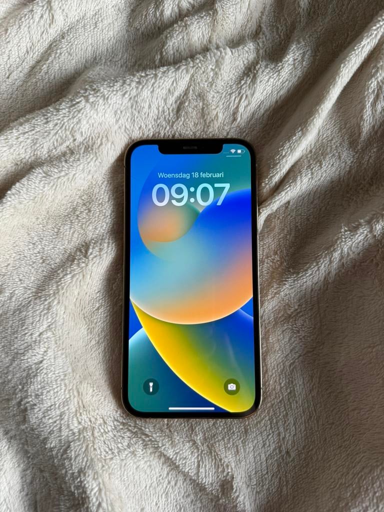 Iphone 12 Pro Gold, Telecommunicatie, Mobiele telefoons | Apple iPhone, 80 %, IPhone 12 Pro, Zo goed als nieuw, Zonder abonnement