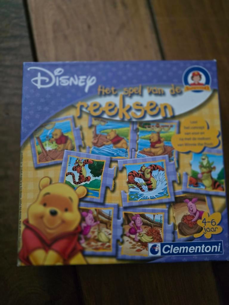 Disney spel 'Het spel van reeksen', Hobby en Vrije tijd, Gezelschapsspellen | Bordspellen, Ophalen