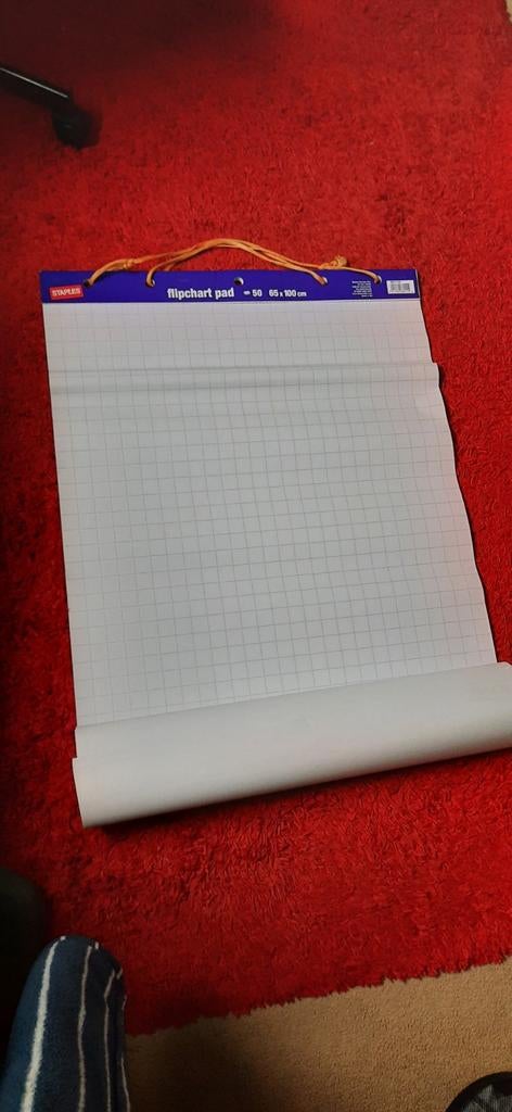 Flipchart Pad, Ophalen, Gebruikt
