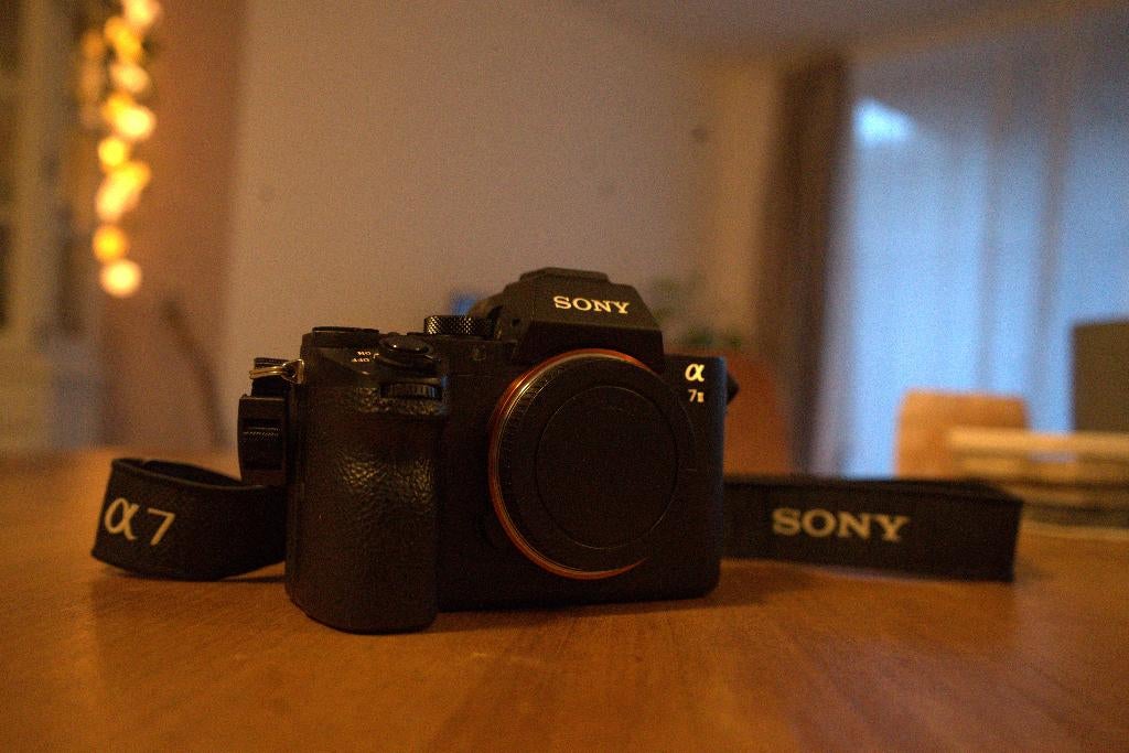 Sony Alpha A7II met Meike battery grip en Peak Design tas, Gebruikt, Spiegelreflex, Ophalen of Verzenden, Sony