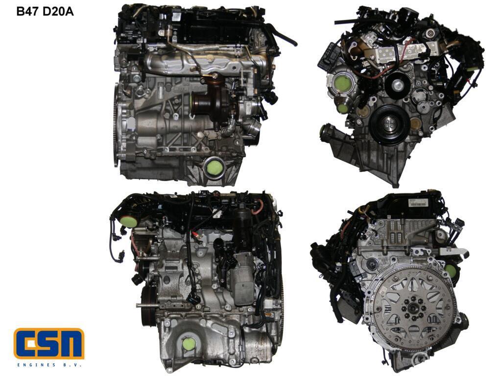 Motor BMW 3 (F30) 318d 2016 B47D20A, Auto-onderdelen, Motor en Toebehoren, Gebruikt